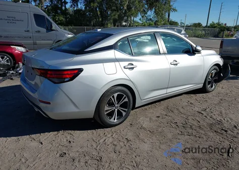 2022 Nissan Sentra Sv Xtronic Cvt z USA, uszkodzony, nr VIN 3N1AB8CV1NY242459